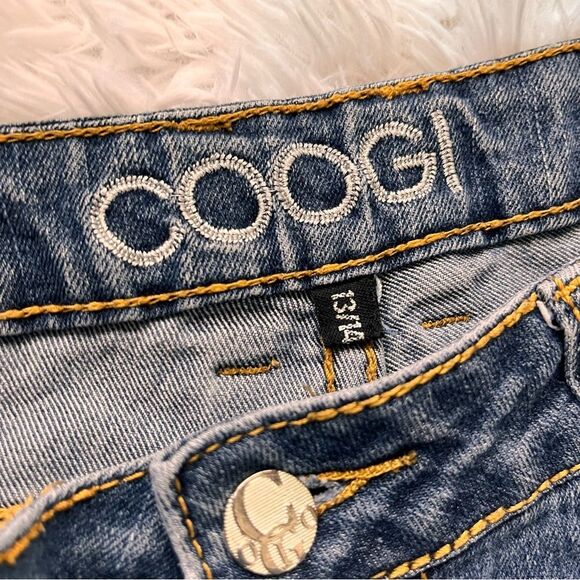 COOGI Jeans Y2K 2000s straight leg denim size 13/14 - Picture 6 of 8